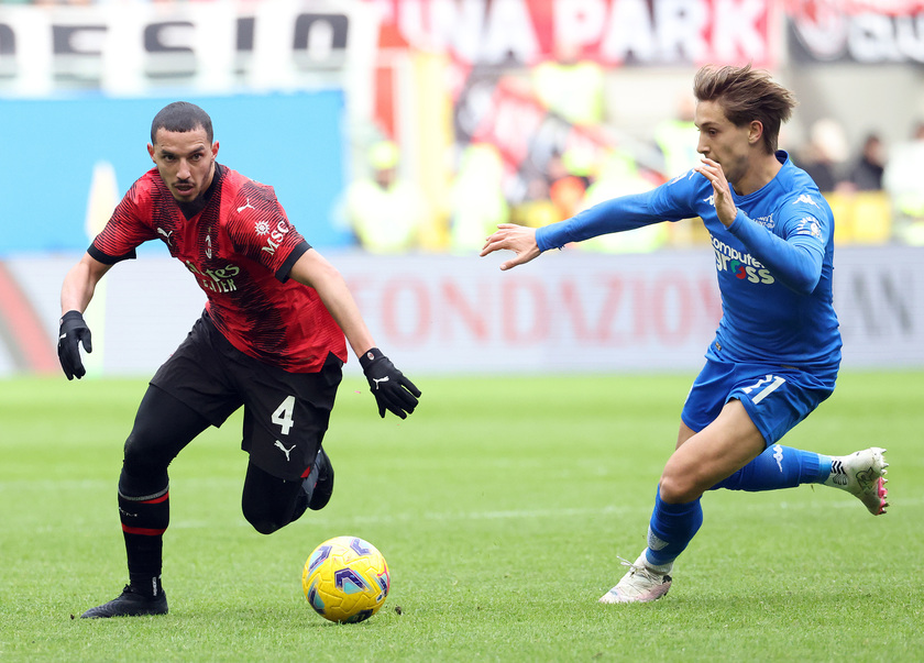 Soccer; serie A: Ac Milan vs Empoli - RIPRODUZIONE RISERVATA