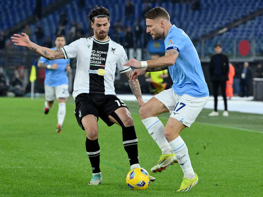Italian Serie A- Lazio vs Udinese - RIPRODUZIONE RISERVATA
