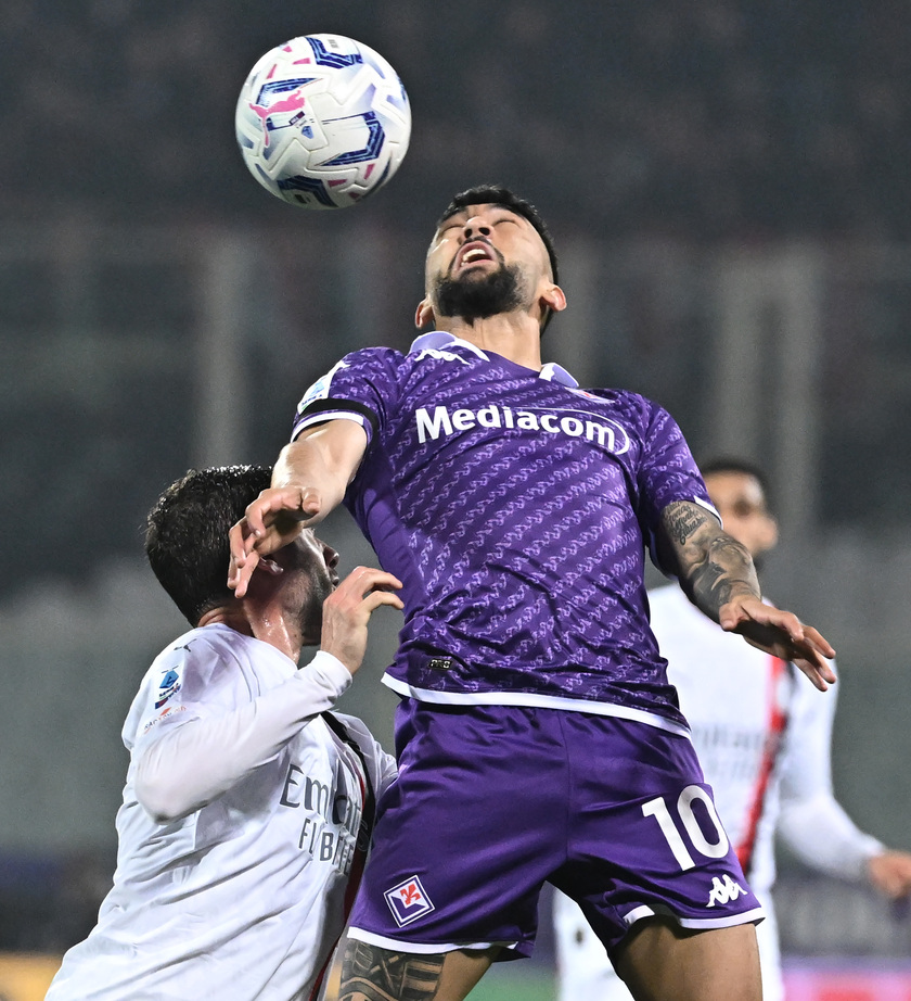 ACF Fiorentina vs AC Milan - RIPRODUZIONE RISERVATA