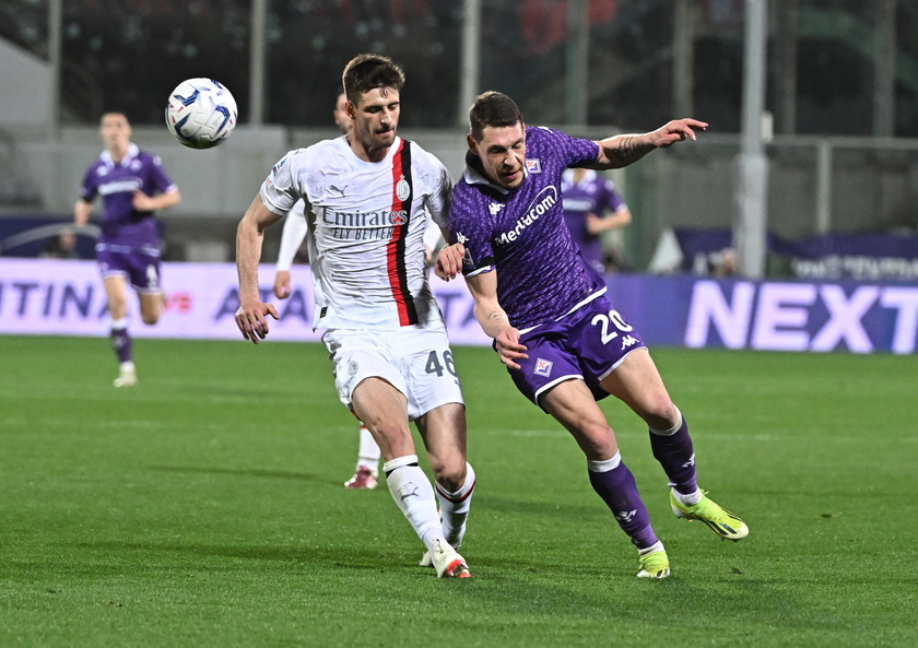 Serie A - ACF Fiorentina vs AC Milan - RIPRODUZIONE RISERVATA