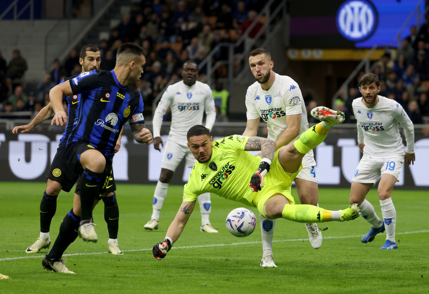 Soccer; serie A: Fc Inter vs Empoli - RIPRODUZIONE RISERVATA
