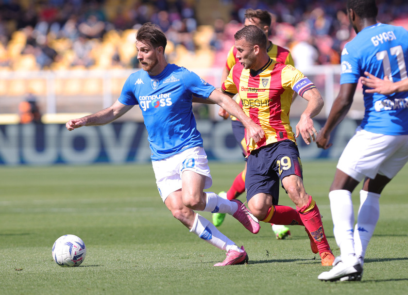 Soccer: Serie A; Lecce- Empoli - RIPRODUZIONE RISERVATA