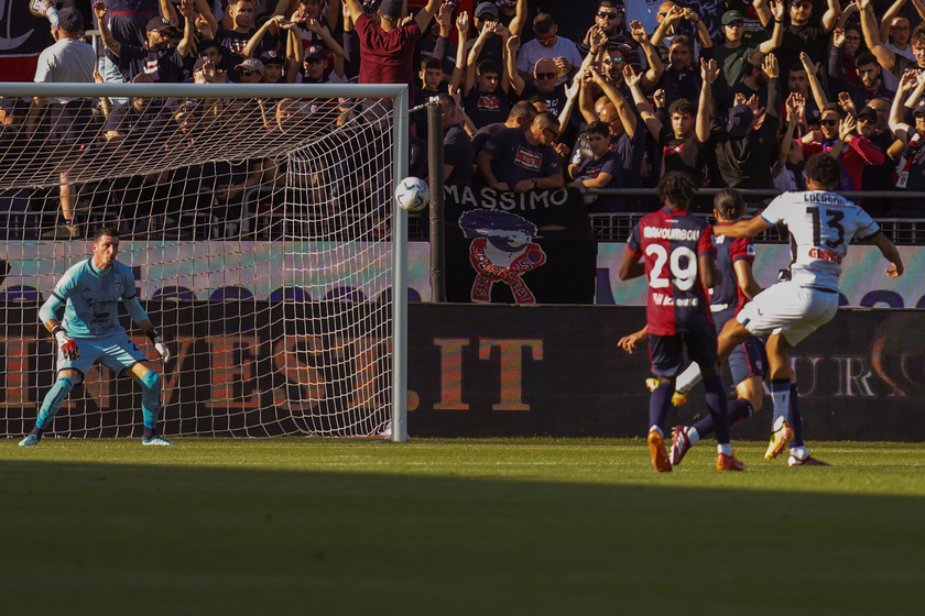 Soccer; serie A:Cagliari vs Atalanta - RIPRODUZIONE RISERVATA