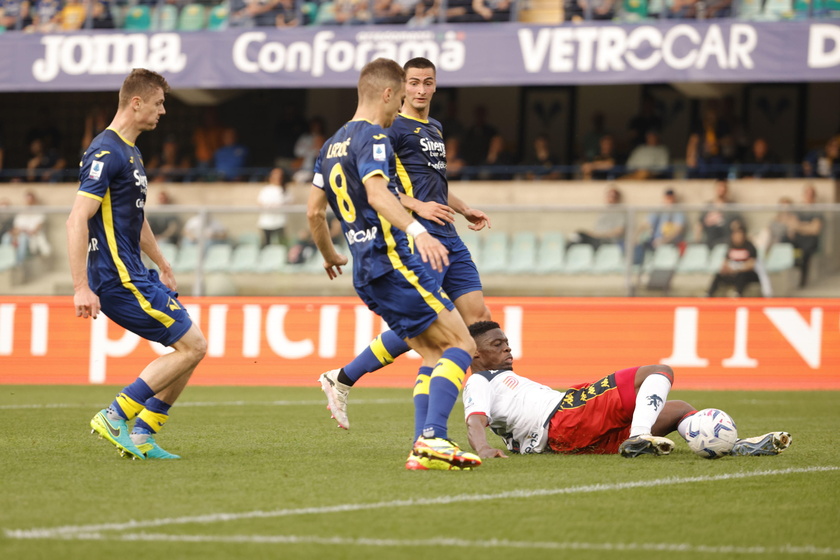 Serie A - Hellas Verona vs Genoa FC - RIPRODUZIONE RISERVATA