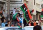La festa, per i libici, e' cominciata ancor prima della conferma della morte di Muammar Gheddafi © Ansa