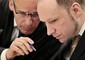 E' iniziato nel tribunale di Oslo il processo a Anders Behring Breivik come autore delle stragi di Oslo e Utoya costate la vita a 77 persone © Ansa