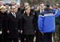 Aereo caduto:Hollande,Merkel Rajoy rendono omaggio a vittime © Ansa