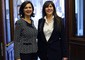 La presidente della Camera Laura Boldrini (S) e l'attrice Gabriella Germani in una foto di archivio © ANSA