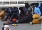I migranti sopravvissuti a bordo della nave Gregoretti © Ansa