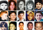 Alcuni dei volti dei minori scomparsi in Italia © Ansa