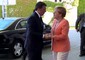 Renzi a Berlino, incontro con Merkel © ANSA