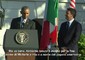 Obama a Renzi: ho tenuto il meglio per fine mandato © ANSA