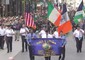 Polizia sfila a NY in ricordo dell'11 settembre © ANSA