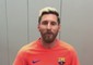Messi fa gli auguri a Totti in un video su Facebook © Ansa