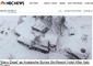 Hotel Rigopiano sepolto da neve sui siti di tutto il mondo © Ansa