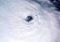 L'occhio dell'uragano Josè (fonte: Paolo Nespoli/ESA-NASA) © Ansa