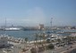 Porto Cagliari veduta dall'alto via Roma © ANSA