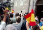 Barcellona, manifestazione pro-Spagna in Plaza Sant Jaume © ANSA