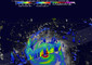 L'immagine in 3D dell'uragano irma ottenuta sulla base dei dati radar del satellite GPM, di Nasa e Jaxa (fonte: NASA/JAXA, Hal Pierce) © Ansa