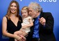 Abel Ferrara con la moglie Cristina e la figlia Anna © Ansa