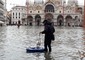 L'acqua alta record  a Venezia nel novembre 2019 © Ansa