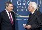 Mattarella e Draghi al G20 © ANSA