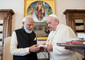 Pope Francis meets Prime Minister of India Narendra Modi © ANSA