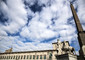 Una veduta del palazzo del Quirinale durante le elezioni del Presidente della Repubblica, Roma, 28  gennaio 2022 © ANSA