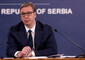 Serbian president holds presser on Kosovo local elections aftermath (ANSA)