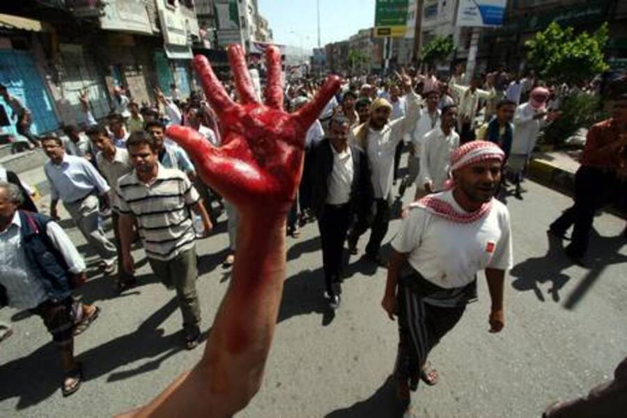 Non si fermano le proteste in Yemen © Ansa