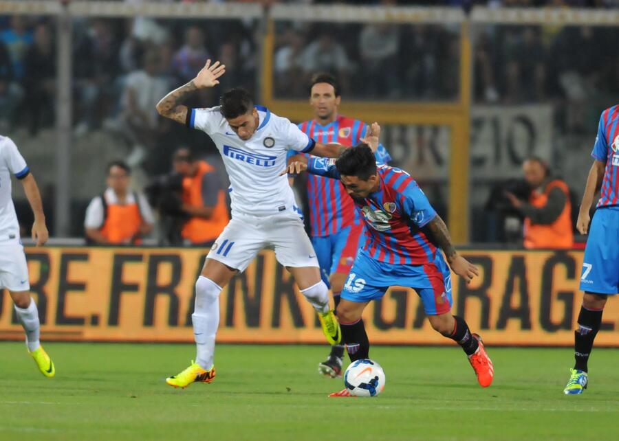 Catania-Inter 0-3 © ANSA