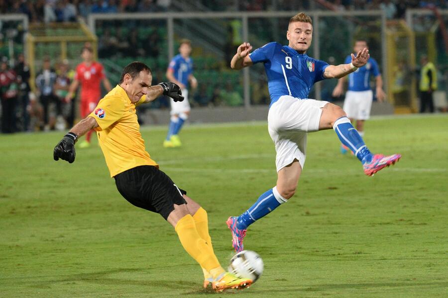 Calcio: qualificazioni agli Europei 2016, Italia-Azerbaigian 2-1 © Ansa