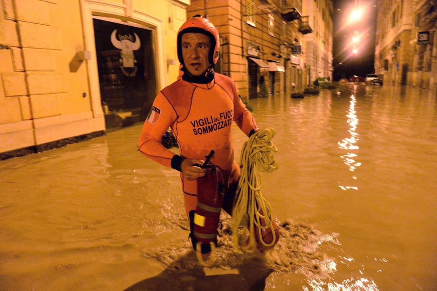 ++ Alluvione Genova: Arpal, situazione critica ++ © 