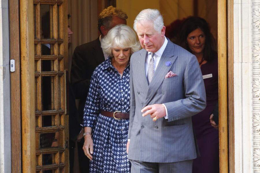 Il principe Carlo con la consorte Camilla © ANSA