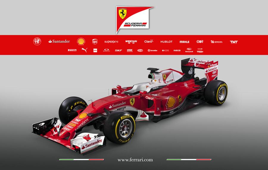 New Ferrari Formula One 'SF16-H' © Ansa