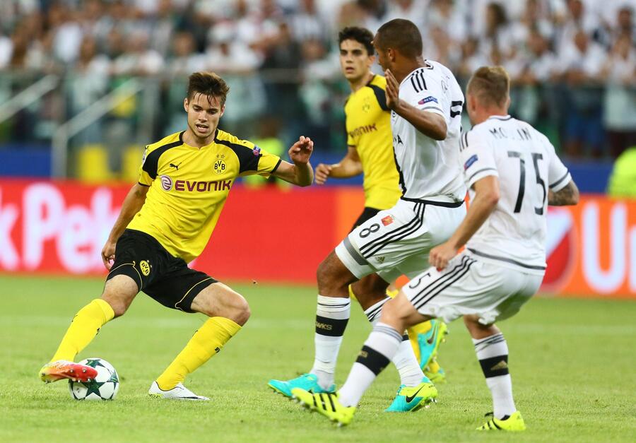 Legia Warsaw vs Borussia Dortmund © Ansa