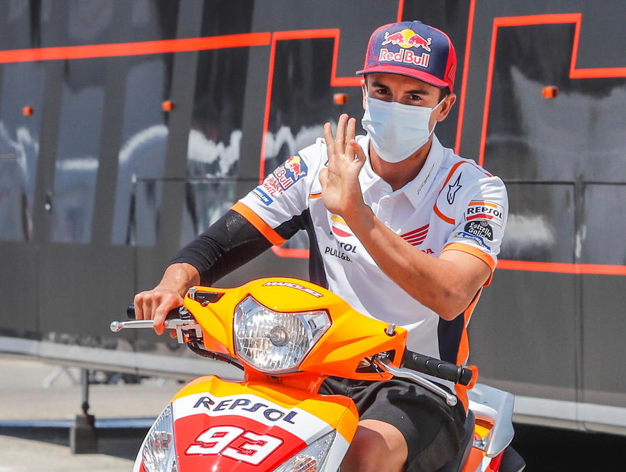 Motogp: Marquez non partecipa alla gara di Andalusia © 