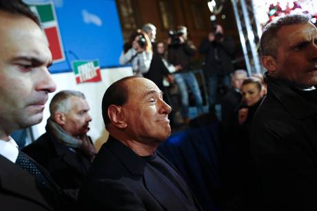 Italy's former Prime Minister Silvio Berlusconi