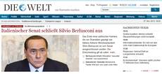 Decadenza Berlusconi è 'breaking news' nel mondo 