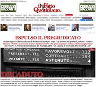 Berlusconi: notizia apre siti, Giornale "Fine libertà" 