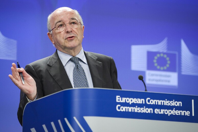 Il commissario Ue alla concorrenza Joaquin Almunia © ANSA/EPA