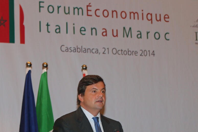 Il viceministro dello Sviluppo economico Carlo Calenda al foirum economico Italia-Marocco a  Casablanca -     RIPRODUZIONE RISERVATA