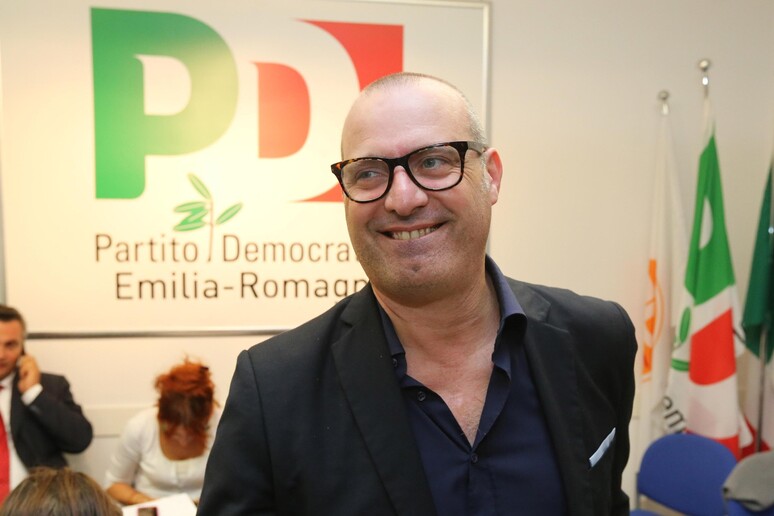 Stefano Bonaccini candidato del Pd alla presidenza della regione Emilia Romagna. ANSA/GIORGIO BENVENUTI - RIPRODUZIONE RISERVATA