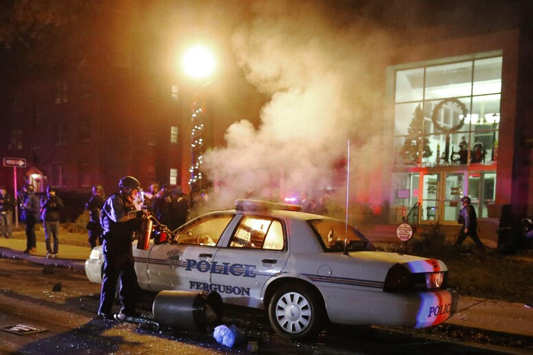 Le proteste a Ferguson nei giorni scorsi © ANSA/EPA