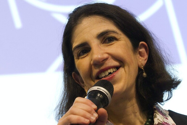 Fabiola Gianotti , direttore generale del Cern di Ginevra © ANSA/EPA