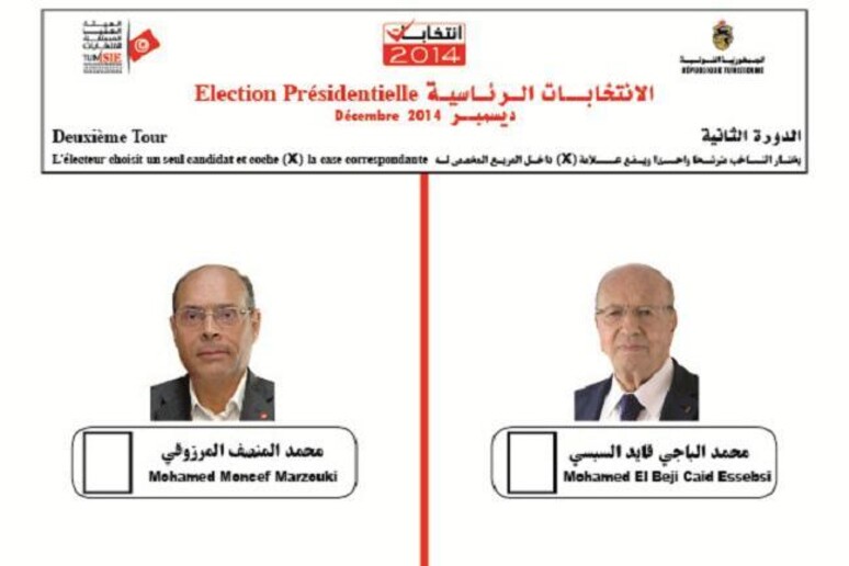 Scheda elettorale presidenziali tunisi -     RIPRODUZIONE RISERVATA