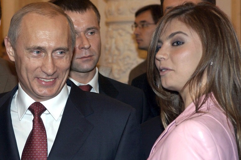 Putin e Alina Kabaieva - RIPRODUZIONE RISERVATA