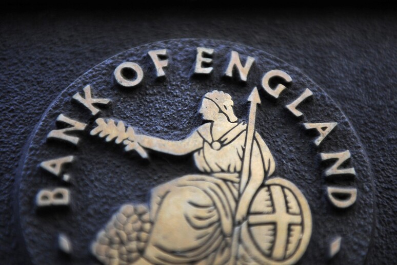 Il logo della Bank of England © ANSA/EPA
