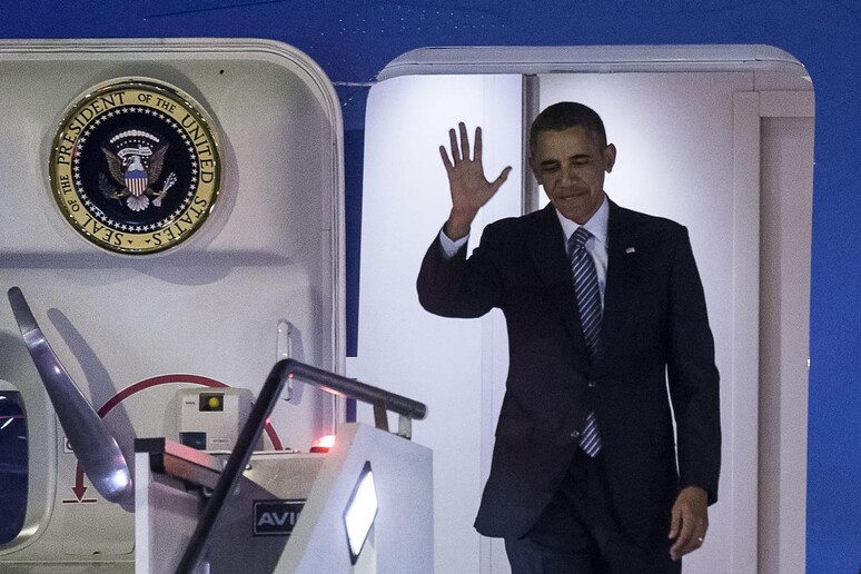 United States President Barack Obama arrives in Rome -     ALL RIGHTS RESERVED