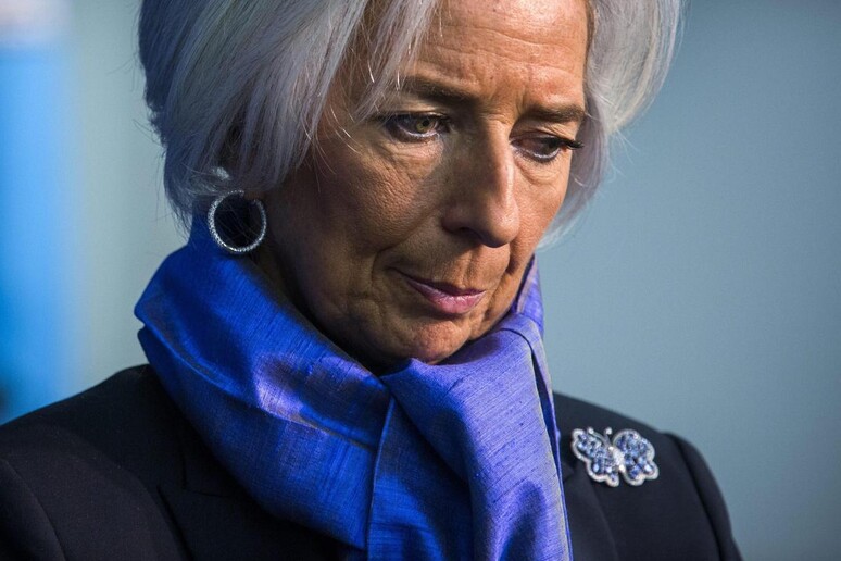 Lagarde Speaks on Global Economy © ANSA/EPA